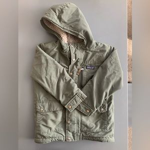 Youth Boys Sz Small Green Patagonia Inferno Winter Jacket